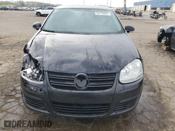 2010 Volkswagen Jetta Wolfsburg Edition with VIN 3VWRJ7AJ0AM154031, listed as a Copart auction lot 54176835 with 233,172 mi miles and Clean title. Bid and sale history available at DreamBid. Image 5.