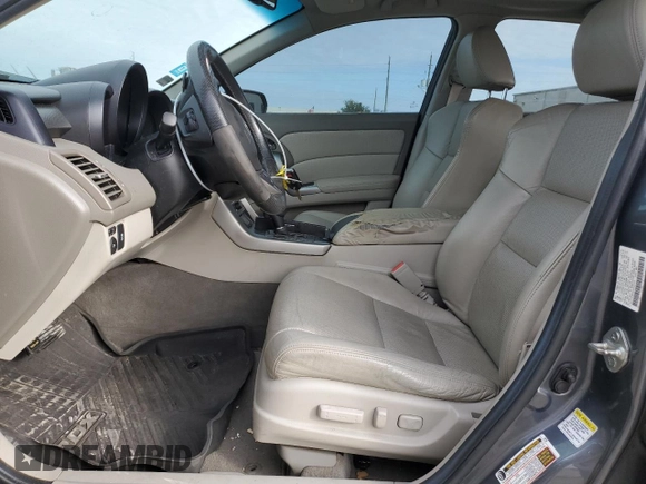 2012 Acura RDX Tech Pkg with VIN 5J8TB2H53CA002537, listed as a Copart auction lot 87890745 with 155,584 mi miles and Salvage Title. Bid and sale history available at carsss.com. Image 7.