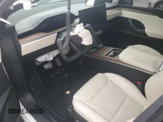 2023 Tesla Model X with VIN 7SAXCBE53PF380665, listed as a Copart auction lot 50799755 with Not Provided miles and Salvage Title. Bid and sale history available at DreamBid. Image 8.