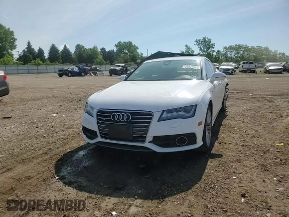 2012 Audi A7 Prestige with VIN WAU2GAFC9CN092578, listed as a Copart auction lot 58527965 with 139,673 mi miles and Salvage title. Bid and sale history available at DreamBid. Image 13.