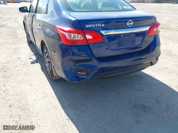 2017 Nissan Sentra S with VIN 3N1AB7AP4HY326648, listed as a IAAI auction lot 41764297 with 184,667 mi miles. Bid and sale history available at carsss.com. Image 6.