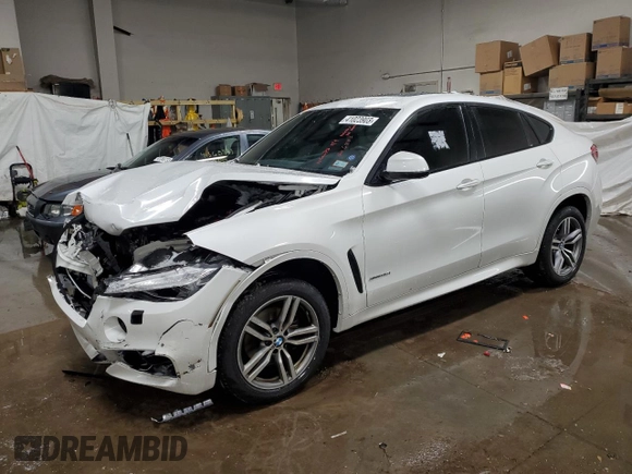 2015 BMW X6 xDrive35i with VIN 5UXKU2C51F0F96388, listed as a Copart auction lot 41023903 with 103,048 mi miles. Bid and sale history available at carsss.com. Image 1.