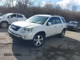 2011 GMC Acadia SLT1 with VIN 1GKKVRED5BJ221797, listed as a IAAI auction lot 41700225 with 177,993 mi miles. Bid and sale history available at carsss.com. Image 2.
