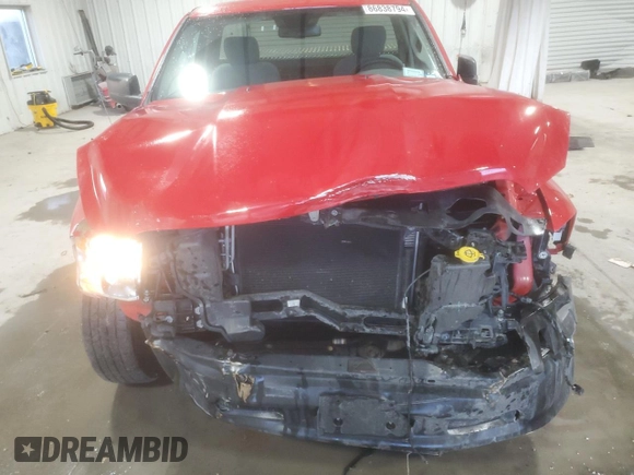 2017 Ram 1500 Express with VIN 3C6JR6AT0HG787343, listed as a Copart auction lot 86838794 with 49,856 mi miles and Salvage title. Bid and sale history available at DreamBid. Image 11.