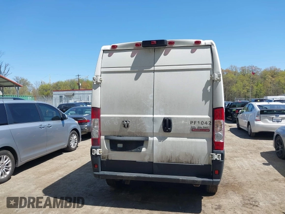 2020 Ram ProMaster Cargo with VIN 3C6TRVDG1LE101543, listed as a IAAI auction lot 42059089 with Not Provided miles and . Bid and sale history available at carsss.com. Image 15.