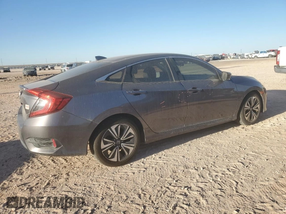 2018 Honda Civic EX-T z VIN JHMFC1F33JX033025, wystawiony jako Copart lot #46920555 z przebiegiem 100 673 mil mil oraz Szkoda całkowita • Salvage title. Historia ofert i sprzedaży dostępna na DreamBid. Obrazek 3.