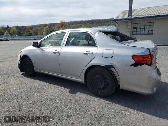 2009 Toyota Corolla with VIN JTDBL40E39J016154, listed as a Copart auction lot 54227655 with 195,545 mi miles and Salvage Title. Bid and sale history available at carsss.com. Image 2.