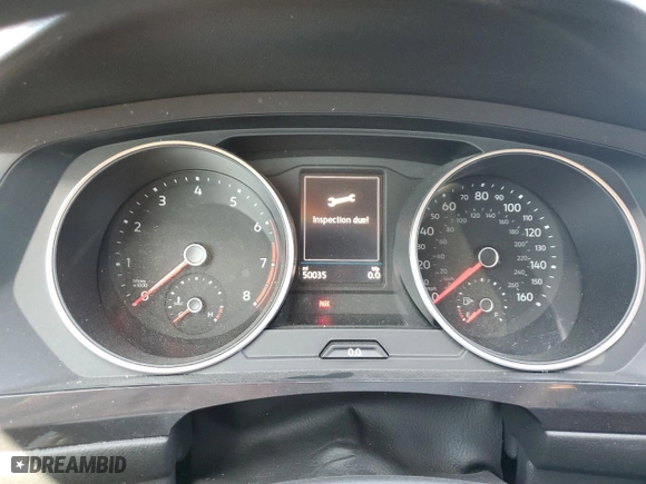 2019 Volkswagen Tiguan S with VIN 3VV1B7AX9KM194032, listed as a Copart auction lot 47832265 with 50,035 mi miles and Salvage Title. Bid and sale history available at carsss.com. Image 9.