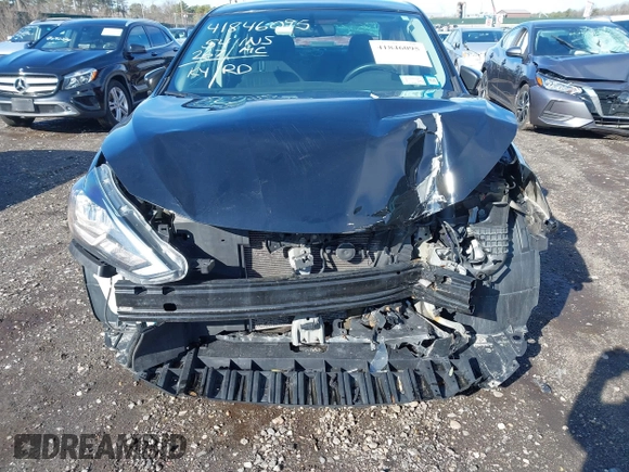 2019 Nissan Sentra SV with VIN 3N1AB7AP7KY445186, listed as a IAAI auction lot 41846095 with 54,267 mi miles and . Bid and sale history available at DreamBid. Image 6.