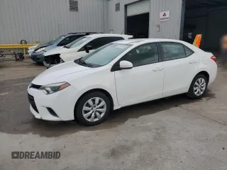 2016 Toyota Corolla L with VIN 5YFBURHEXGP402562, listed as a Copart auction lot 55351355 with 125,266 mi miles and Salvage Title. Bid and sale history available at DreamBid. Image 1.