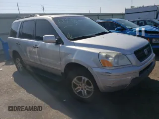 2003 Honda Pilot EX z VIN 2HKYF18603H548457, wystawiony jako Copart lot #42812705 z przebiegiem 237 191 mil mil oraz Szkoda całkowita • Salvage title. Historia ofert i sprzedaży dostępna na DreamBid. Obrazek 1.