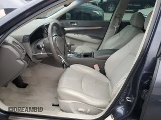 2011 Infiniti G25 x with VIN JN1DV6AR3BM651205, listed as a Copart auction lot 81401994 with 156,933 mi miles and Salvage Title. Bid and sale history available at DreamBid. Image 7.