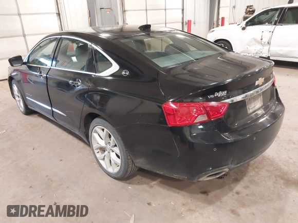 2018 Chevrolet Impala Premier with VIN 2G1125S36J9163755, listed as a IAAI auction lot 41969080 with 115,571 mi miles and . Bid and sale history available at DreamBid. Image 3.
