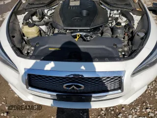 2017 Infiniti Q50 2.0t Premium with VIN JN1CV7AR4HM682795, listed as a Copart auction lot 45130165 with 92,938 mi miles and Salvage Title. Bid and sale history available at carsss.com. Image 11.