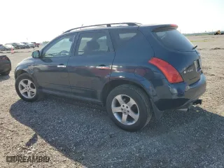 2005 Nissan Murano SE with VIN JN8AZ08T05W302048, listed as a Copart auction lot 52430715 with 185,744 mi miles and Salvage Title. Bid and sale history available at carsss.com. Image 2.