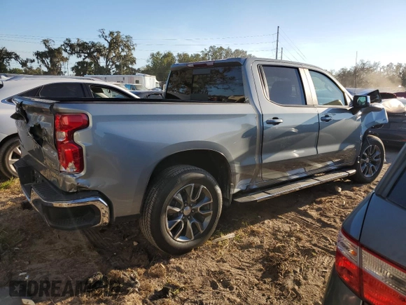 2023 Chevrolet Silverado 1500 LT with VIN 2GCPACED5P1140116, listed as a Copart auction lot 82155384 with 11,676 mi miles and Salvage Title. Bid and sale history available at DreamBid. Image 3.