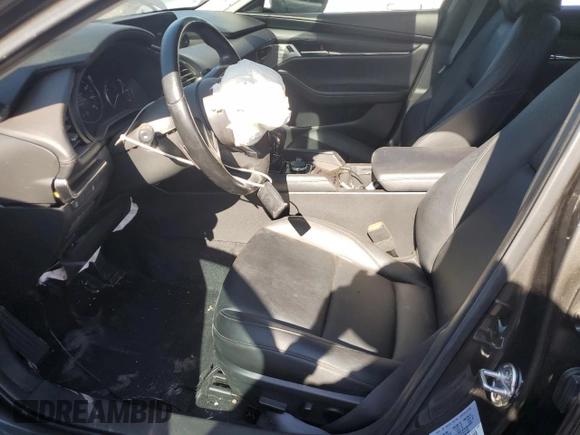 2022 Mazda 3 2.5 Turbo with VIN JM1BPBAY5N1508986, listed as a Copart auction lot 58207155 with 53,601 mi miles and Salvage title. Bid and sale history available at DreamBid. Image 7.