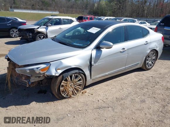 2016 Kia Cadenza Premium z VIN KNALN4D73G5211149, wystawiony jako IAAI lot #41823281 z przebiegiem 89 772 mil mil oraz . Historia ofert i sprzedaży dostępna na DreamBid. Obrazek 2.