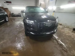 2012 Audi Q7 3.0T S line with VIN WA1DGAFE1CD009562, listed as a Copart auction lot 45904125 with 124,378 mi miles and Salvage Title. Bid and sale history available at carsss.com. Image 13.