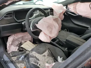 2016 Tesla Model S 90D with VIN 5YJSA1E23GF167938, listed as a Copart auction lot 51703075 with Not provided miles and Salvage title. Bid and sale history available at DreamBid. Image 8.