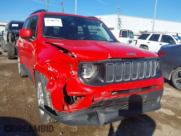 2019 Jeep Renegade Latitude with VIN ZACNJABB7KPK70313, listed as a IAAI auction lot 41308774 with 108,542 mi miles and . Bid and sale history available at DreamBid. Image 6.
