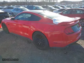 2019 Ford Mustang GT with VIN 1FA6P8CF3K5106619, listed as a IAAI auction lot 41623753 with 74,991 mi miles. Bid and sale history available at carsss.com. Image 3.