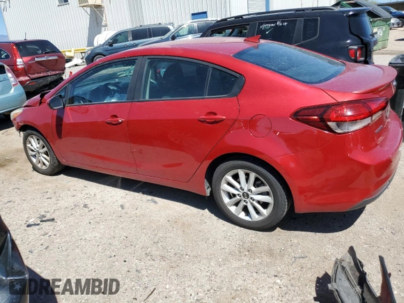 2017 Kia Forte S with VIN 3KPFL4A7XHE039847, listed as a Copart auction lot 70060934 with 87,867 mi miles and Salvage Title. Bid and sale history available at DreamBid. Image 2.