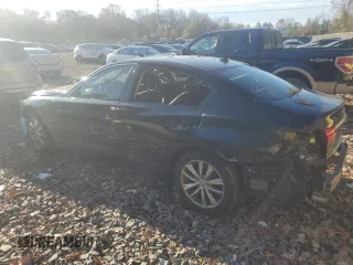 2017 Infiniti Q50 2.0t Sport with VIN JN1CV7ARXHM682154, listed as a Copart auction lot 79536634 with 0 mi miles and Salvage Title. Bid and sale history available at carsss.com. Image 2.