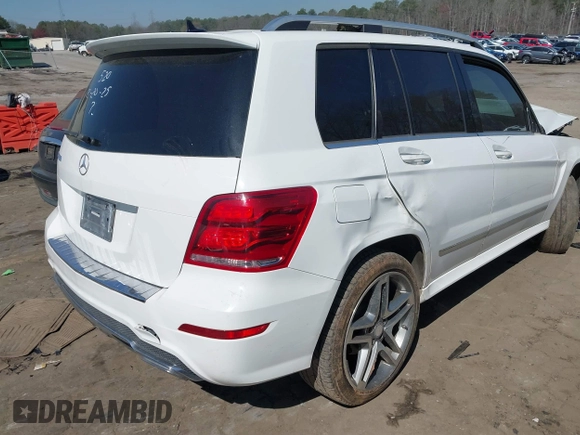 2015 Mercedes-Benz GLK 350 with VIN WDCGG5HB5FG347184, listed as a IAAI auction lot 41770778 with 144,000 mi miles and . Bid and sale history available at DreamBid. Image 4.