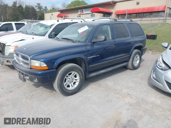 2001 Dodge Durango with VIN 1B4HS28N41F642838, listed as a IAAI auction lot 41910600 with 226,615 mi miles and . Bid and sale history available at DreamBid. Image 2.