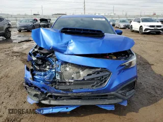2023 Subaru WRX Premium with VIN JF1VBAF60P9814999, listed as a Copart auction lot 46886105 with 22,414 mi miles and Salvage title. Bid and sale history available at DreamBid. Image 5.