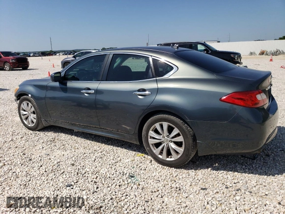 2011 Infiniti M37 with VIN JN1BY1AP2BM320115, listed as a Copart auction lot 55309274 with 104,779 mi miles and Salvage Title. Bid and sale history available at carsss.com. Image 2.