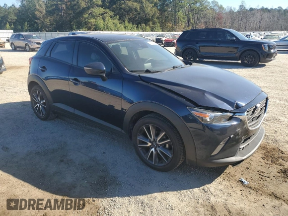 2018 Mazda CX-3 Touring with VIN JM1DKDC77J0308148, listed as a Copart auction lot 81907694 with 83,926 mi miles and Clean Title. Bid and sale history available at carsss.com. Image 4.