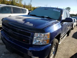 2013 Chevrolet Silverado 1500 LTZ with VIN 1GCRKTE74DZ296814, listed as a Copart auction lot 74476753 with 130,643 mi miles and Salvage Title. Bid and sale history available at DreamBid. Image 1.