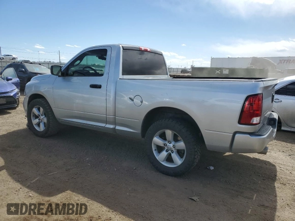 2013 Ram 1500 Express with VIN 3C6JR6ATXDG534525, listed as a Copart auction lot 50924915 with 107,804 mi miles and Salvage title. Bid and sale history available at DreamBid. Image 2.