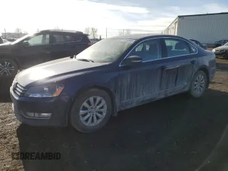 2015 Volkswagen Passat with VIN 1VWAV7A31FC078847, listed as a Copart auction lot 47265955 with 189,496 mi miles and Non repairable. Bid and sale history available at DreamBid. Image 1.
