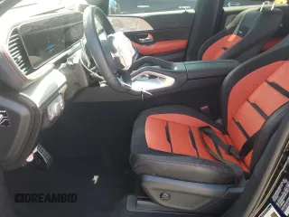 2024 Mercedes-Benz GLE 53 AMG with VIN 4JGFD6BB3RB196433, listed as a Copart auction lot 57479685 with 9,106 mi miles and Salvage title. Bid and sale history available at DreamBid. Image 7.