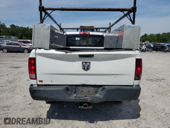 2017 Ram 1500 Tradesman with VIN 3C6JR6DG7HG648888, listed as a Copart auction lot 55433555 with 127,715 mi miles and Salvage title. Bid and sale history available at DreamBid. Image 6.
