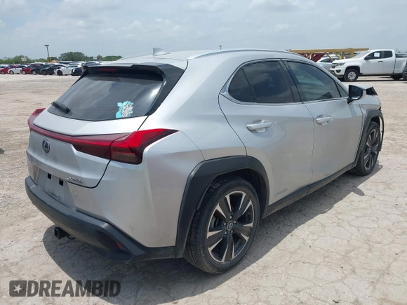 2019 Lexus UX 250h with VIN JTHU9JBH1K2010977, listed as a IAAI auction lot 42403115 with 85,906 mi miles and . Bid and sale history available at DreamBid. Image 4.