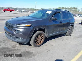 2014 Jeep Cherokee Latitude with VIN 1C4PJMCS3EW298340, listed as a IAAI auction lot 41708488 with 217,438 mi miles and . Bid and sale history available at DreamBid. Image 20.