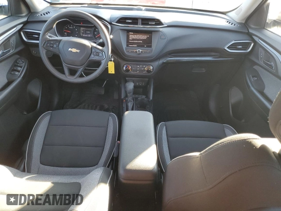 2022 Chevrolet TrailBlazer LS with VIN KL79MNSL3NB015438, listed as a Copart auction lot 44710355 with 38,187 mi miles and Salvage Title. Bid and sale history available at carsss.com. Image 8.