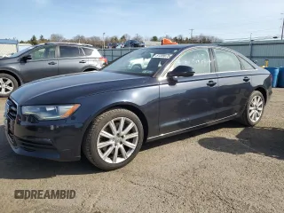 2014 Audi A6 2.0T Premium Plus with VIN WAUGFAFC5EN013791, listed as a Copart auction lot 51359075 with 144,184 mi miles and Clean Title. Bid and sale history available at carsss.com. Image 1.