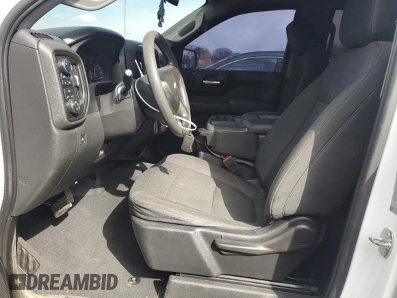 2019 Chevrolet Silverado 1500 Custom with VIN 3GCPYBEH8KG216596, listed as a Copart auction lot 49836325 with 165,756 mi miles and Salvage Title. Bid and sale history available at DreamBid. Image 7.