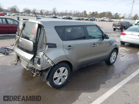 2014 Kia Soul with VIN KNDJN2A26E7051292, listed as a IAAI auction lot 41481848 with 127,273 mi miles. Bid and sale history available at carsss.com. Image 4.