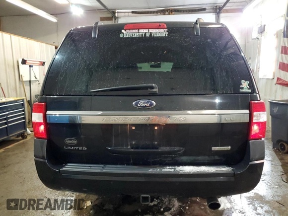 2015 Ford Expedition Max Limited with VIN 1FMJK2AT4FEF48917, listed as a Copart auction lot 41710555 with 172,966 mi miles and Salvage title. Bid and sale history available at DreamBid. Image 6.