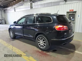 2017 Buick Enclave Leather with VIN 5GAKVBKD7HJ117975, listed as a Copart auction lot 54168815 with 126,300 mi miles and Salvage Title. Bid and sale history available at DreamBid. Image 2.