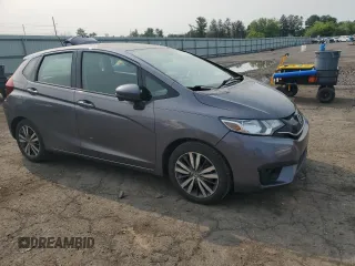 2015 Honda Fit EX-L z VIN 3HGGK5H83FM757658, wystawiony jako Copart lot #59907425 z przebiegiem 139 053 mil mil oraz Szkoda całkowita • Salvage title. Historia ofert i sprzedaży dostępna na DreamBid. Obrazek 4.