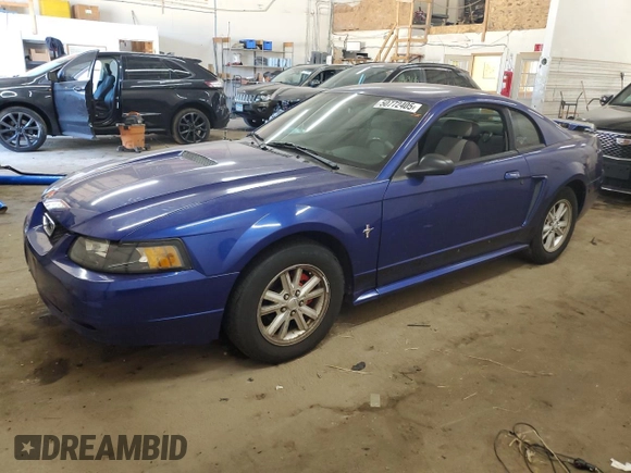 2002 Ford Mustang Standard with VIN 1FAFP40402F241868, listed as a Copart auction lot 50772405 with 145,987 mi miles and Salvage Title. Bid and sale history available at carsss.com. Image 1.