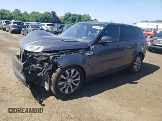 2016 Land Rover Range Rover Sport HSE with VIN SALWR2VFXGA562493, listed as a Copart auction lot 60824745 with 93,064 mi miles and Salvage title. Bid and sale history available at DreamBid. Image 1.