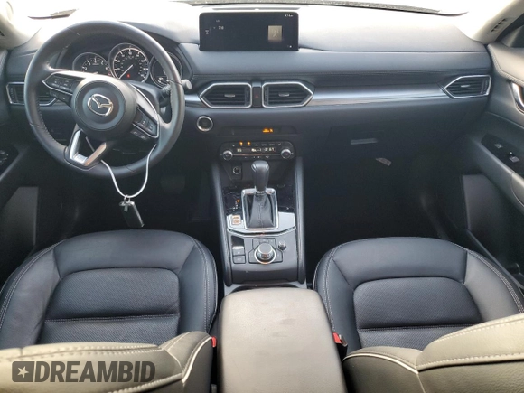2024 Mazda CX-5 S Preferred with VIN JM3KFBCL3R0428755, listed as a Copart auction lot 44017565 with 8,562 mi miles and Salvage Title. Bid and sale history available at carsss.com. Image 8.